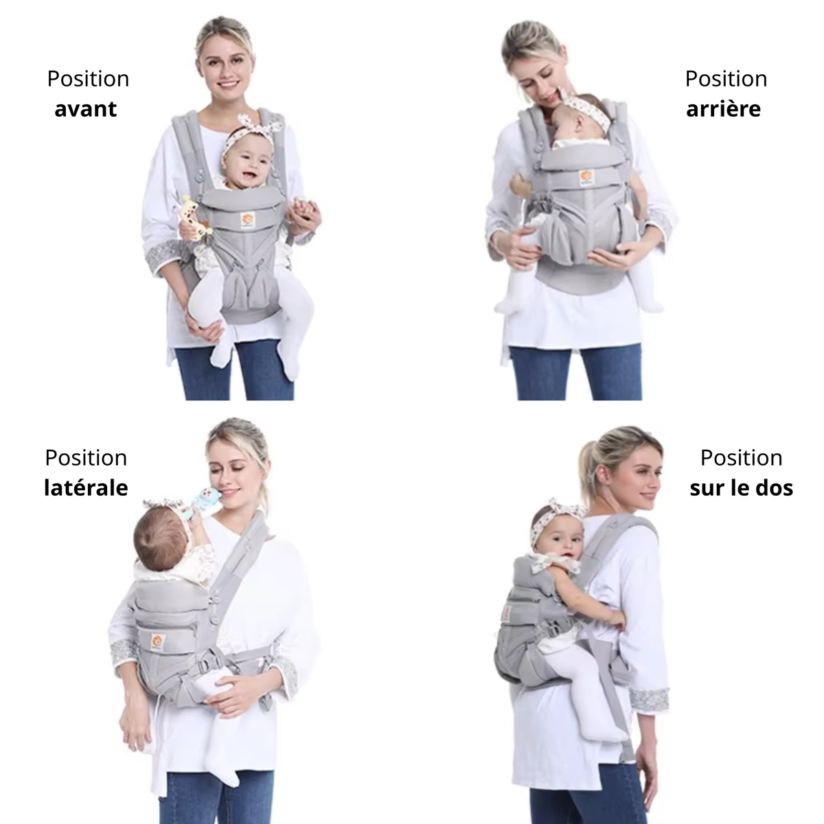Porte bébé Randonnée Ergonomique et Respirant - Esprit Rando