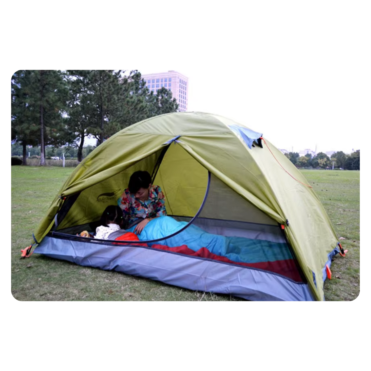Tente Randonnée 2 Personnes Légère, Étanche, Montage Express - TRAILHAVEN DuoLight - Esprit Rando
