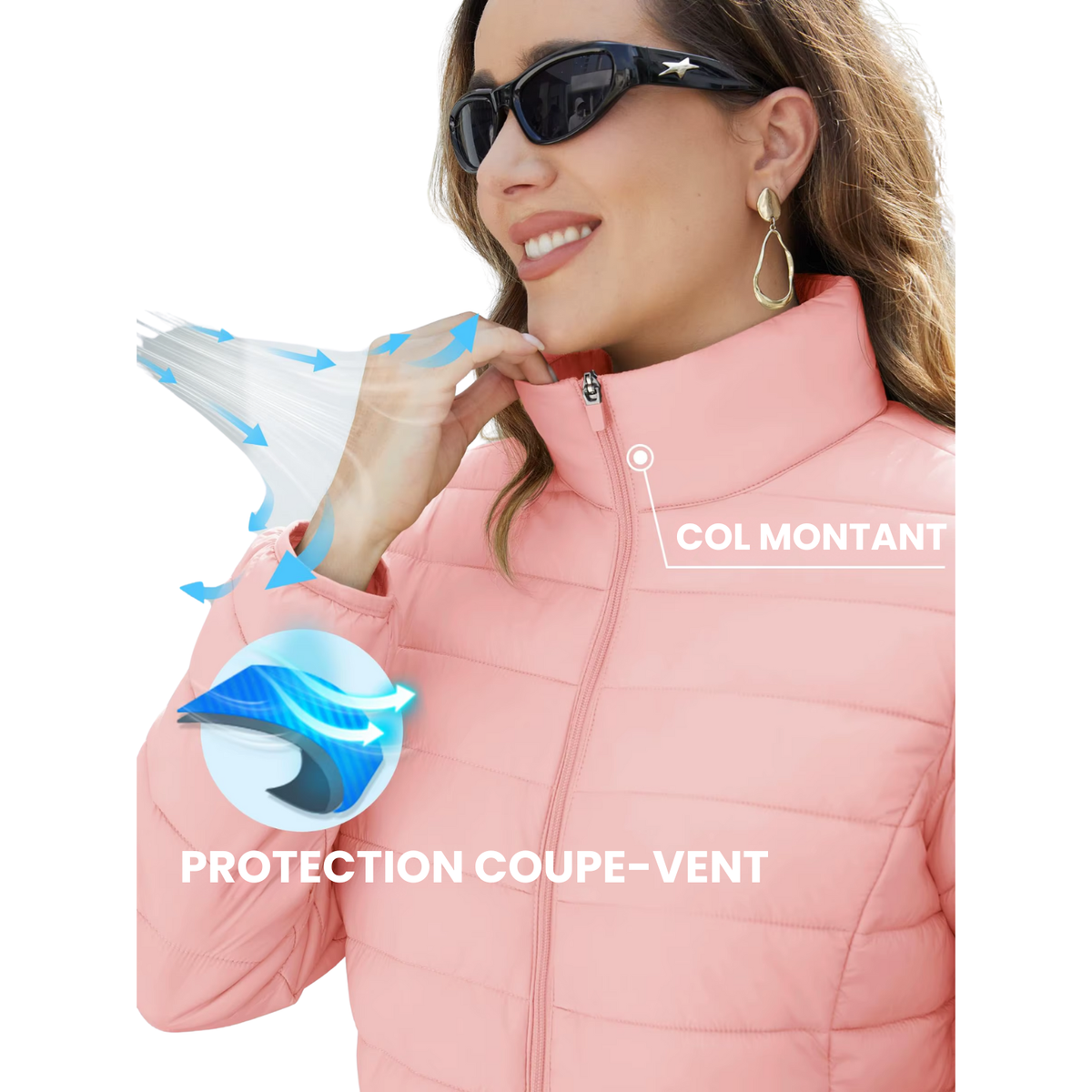 Veste Randonnée Femme Légère et Chaude pour l’Hiver - Arktika - Esprit Rando