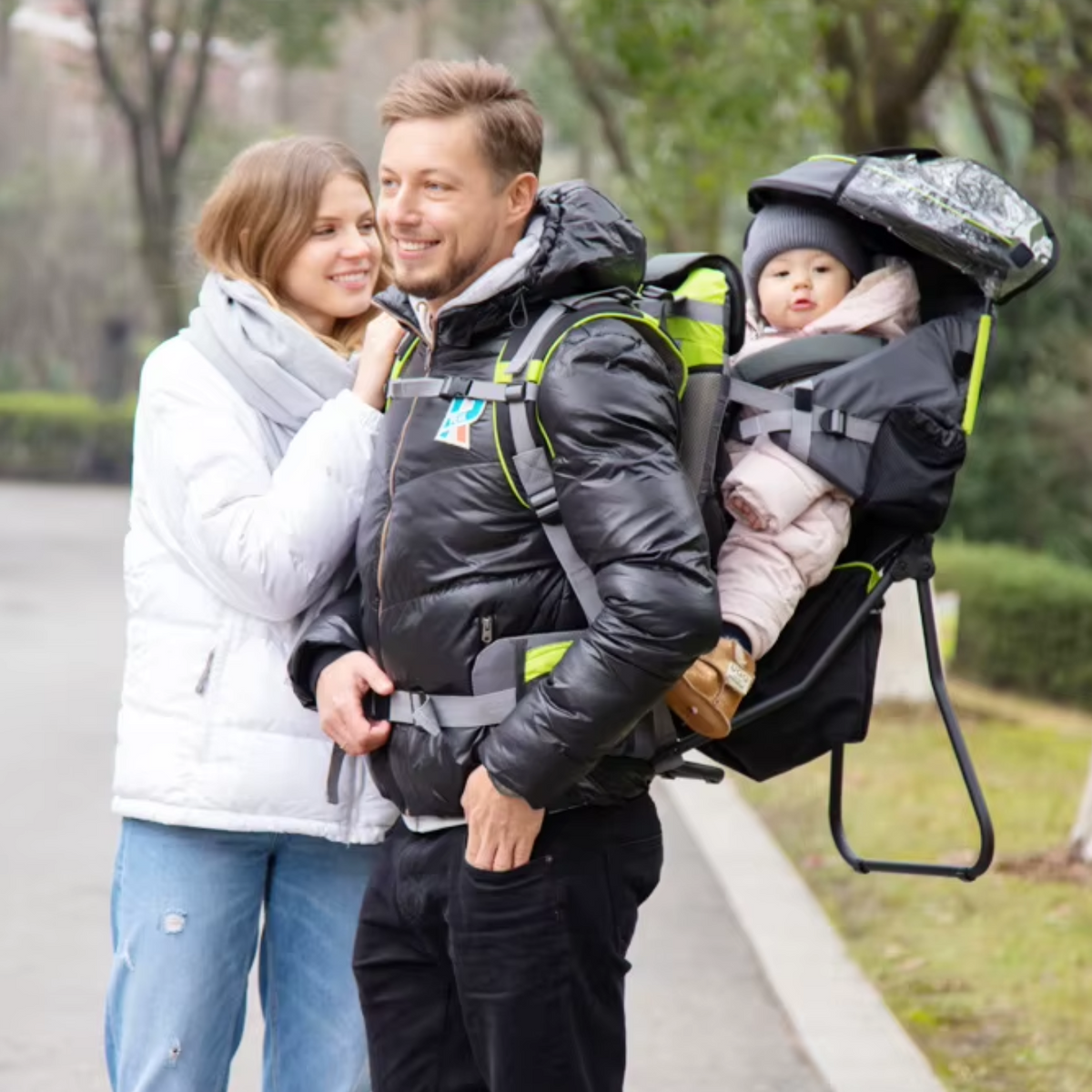 Porte bébé Randonnée Dorsal avec Abris & Protection - TrekKid Air Pro - Esprit Rando