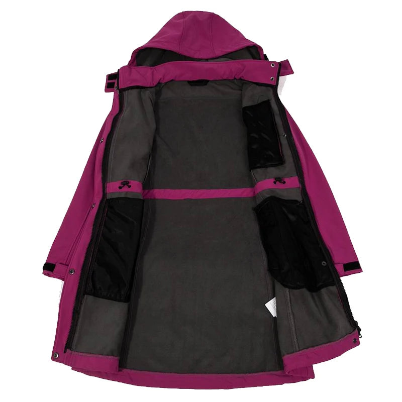 Veste Randonnée Femme Longue Softshell & Coupe-Vent - AltaTrail - Esprit Rando