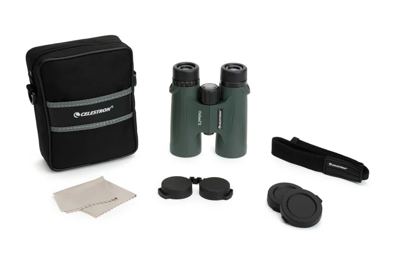 Jumelles randonnée 10x42 livrées avec accessoires de transport