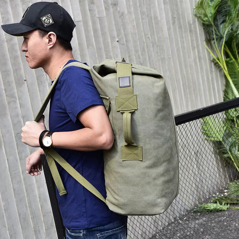 Sac de Randonnée en Toile Résistante Polyvalent Outdoor - RandoForge 35 - Esprit Rando