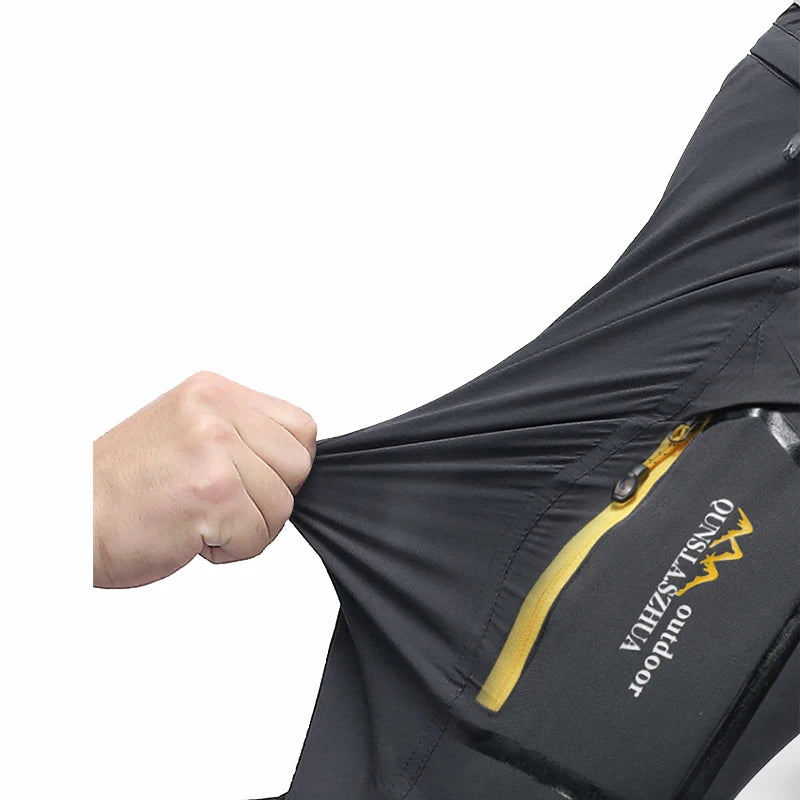 Pantalon Randonnée Homme Convertible Léger - TrailZip - Esprit Rando