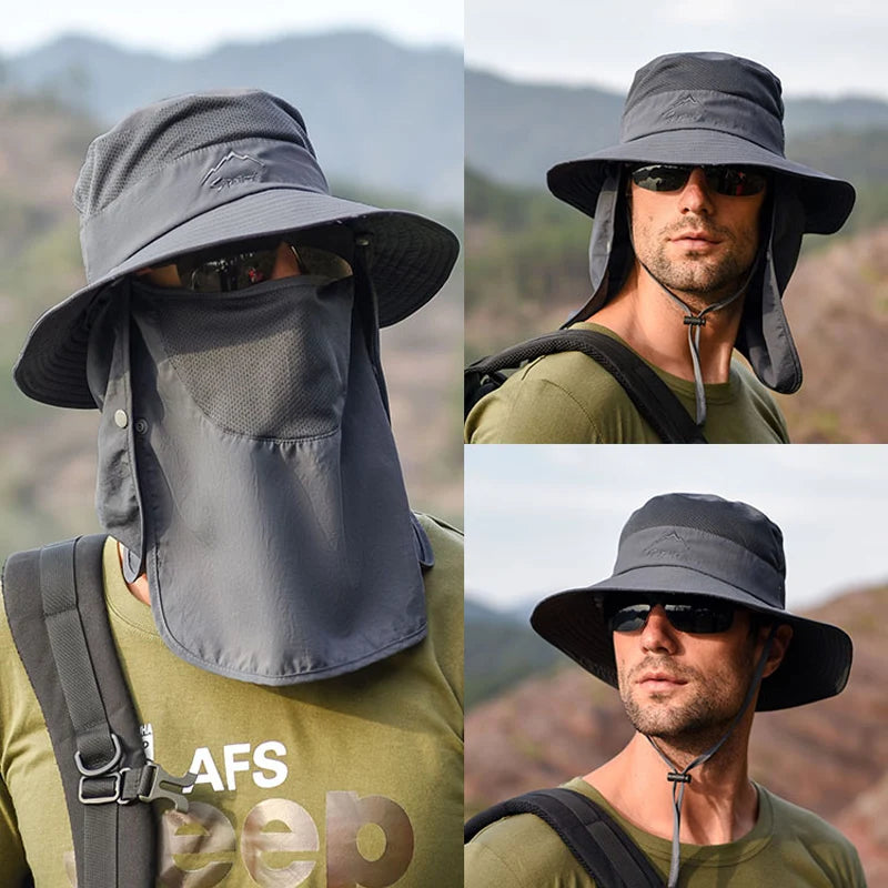 Chapeau Randonnée Anti-UV – Léger, Respirant & Séchage Rapide