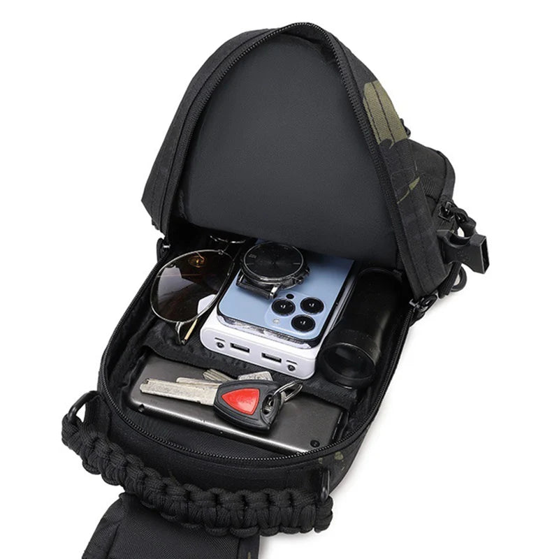 Sacoche Randonnée Tactique MOLLE – Haute Capacité - MollyBag - Esprit Rando