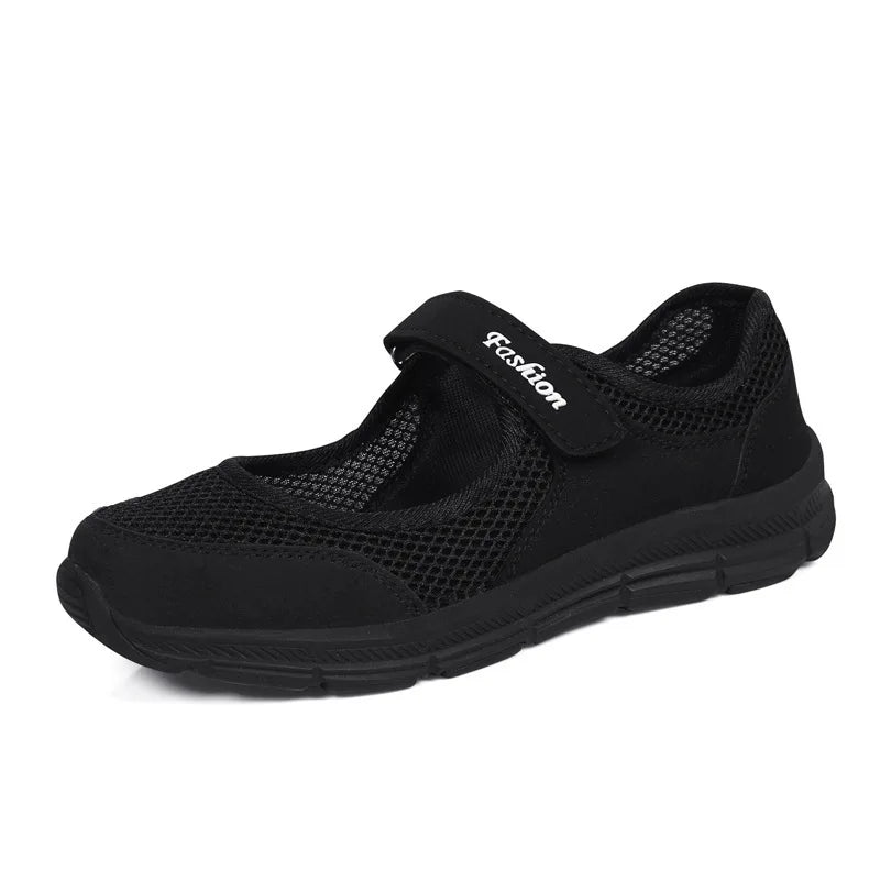 Sandales Randonnée Femme Respirantes – Mesh Léger & Fermeture Scratch Confort