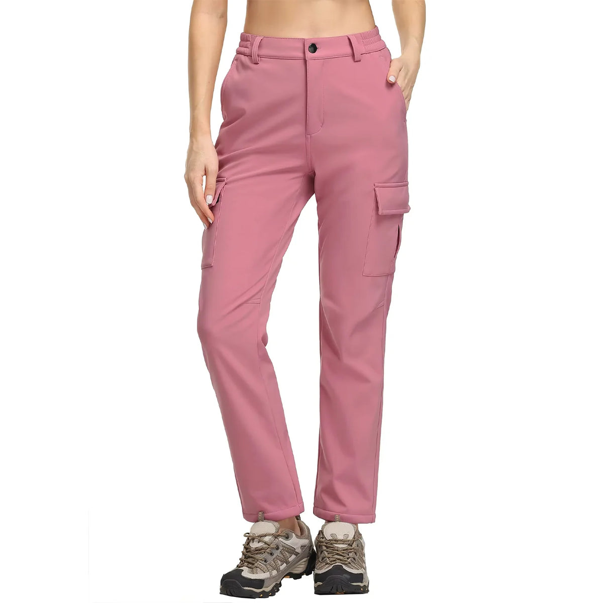 Pantalon Randonnée Femme Hiver Cargo, Chaud, Imperméable & Multi-poches - Cargo Pants - Esprit Rando