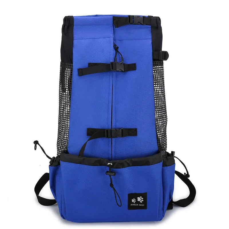 Sac Porte Chien Randonnée – Sac À Dos Respirant & Ajustable