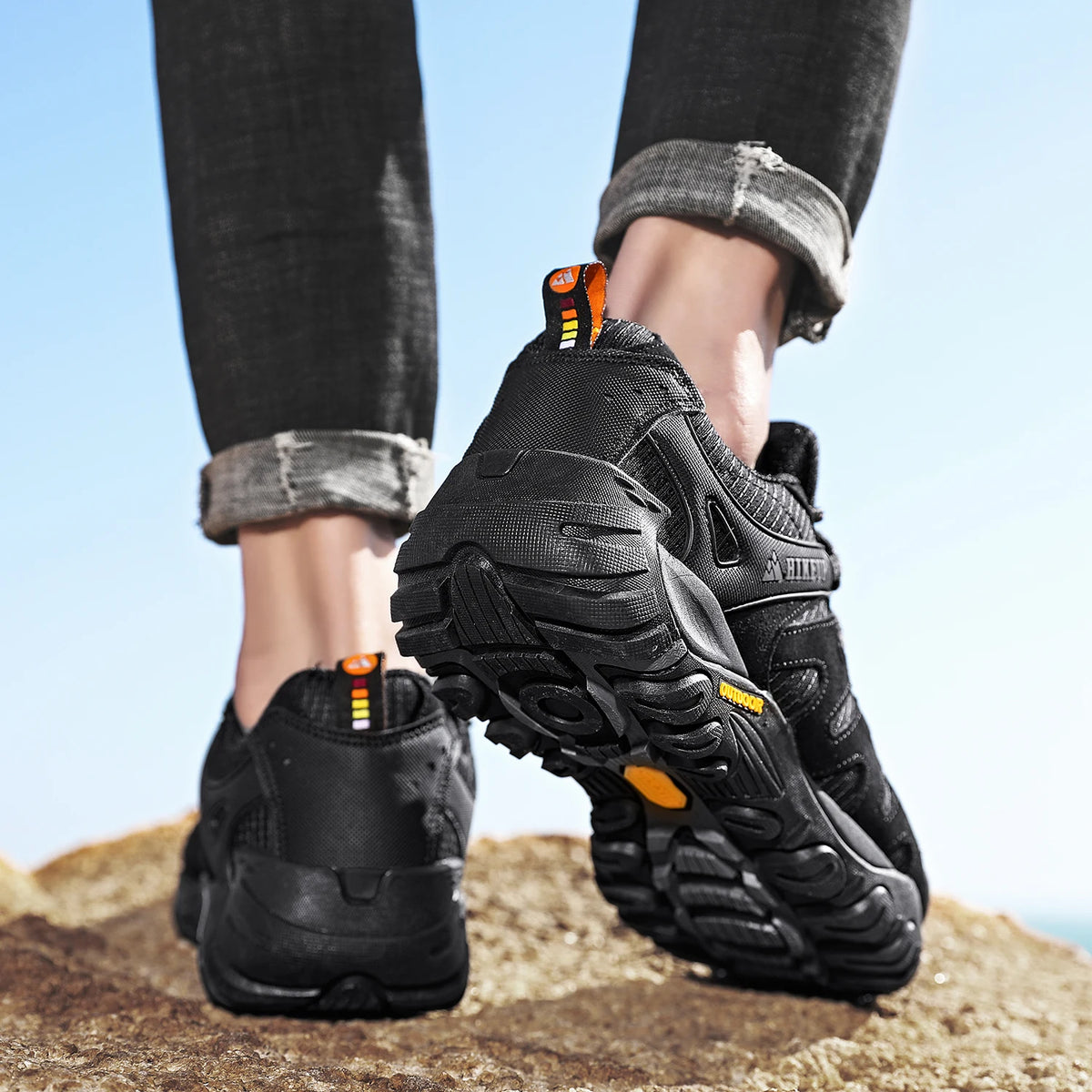 Chaussure Randonnée Homme Basse – Respirantes & Polyvalentes Outdoor - HikeRidge - Esprit Rando