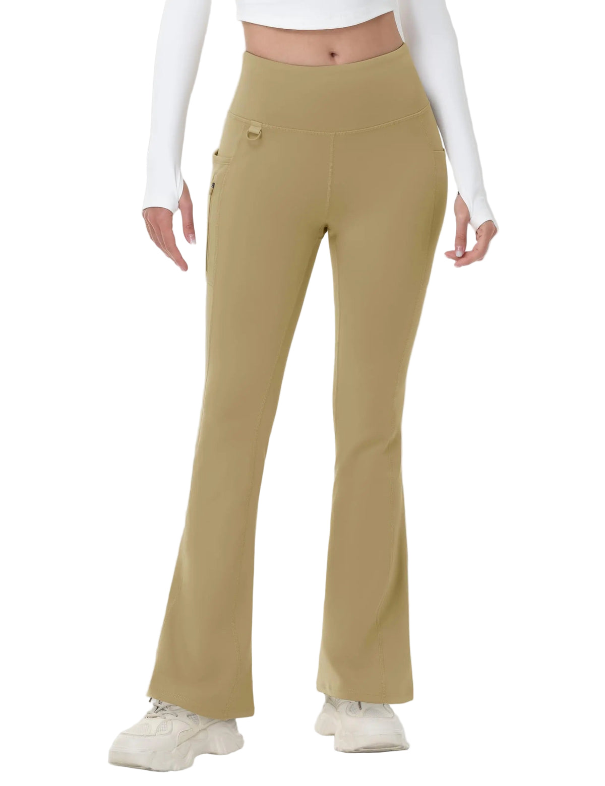 Pantalon Randonnée Femme en Legging Hiver Taille Haute, Doublé Polaire & Élégance - Glowy Pants - Esprit Rando
