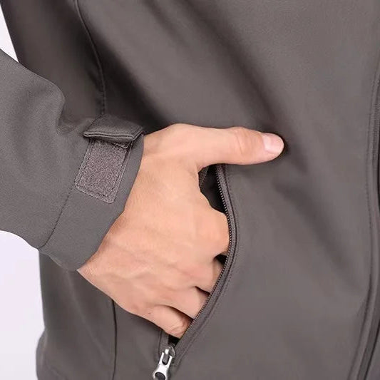 Veste Randonnée Homme Hiver Softshell & Polaire Intégrée - ThermaRidge - Esprit Rando