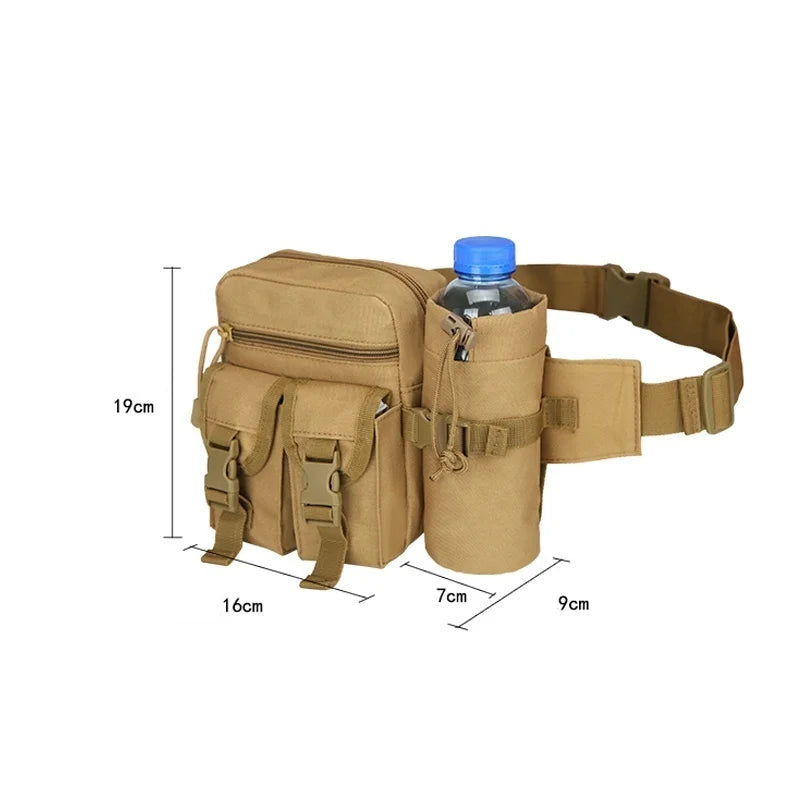Sacoche Randonnée Tactique 6L – Banane Tactique Déperlante et Légère - TacticFlex - Esprit Rando