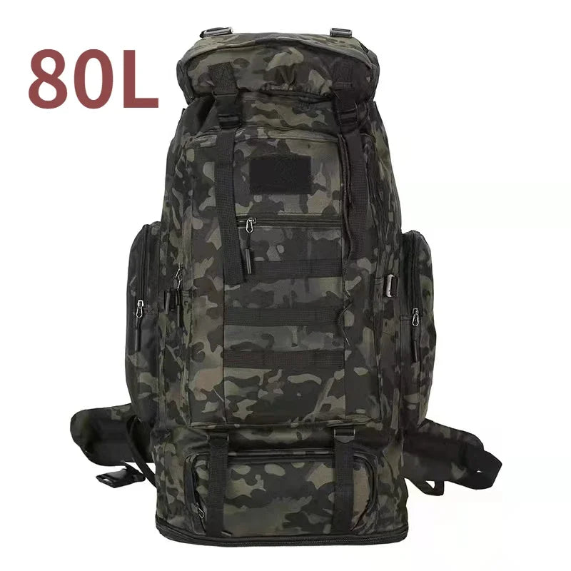 Sac de Randonnée Tactique 80 à 100L Résistant Organisation Militaire - TrekForce 80/100 - Esprit Rando