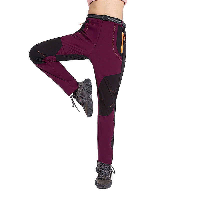 Pantalon Randonnée Femme Hiver Imperméable, Chaud & Résistant - Flex Pants - Esprit Rando