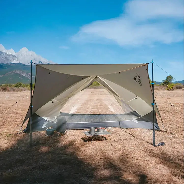 Tente Randonnée Ultralégère 2P/1P, Étanchéité Renforcée & Structure Alpine TRAILNEST Mongar UL 2 - Esprit Rando