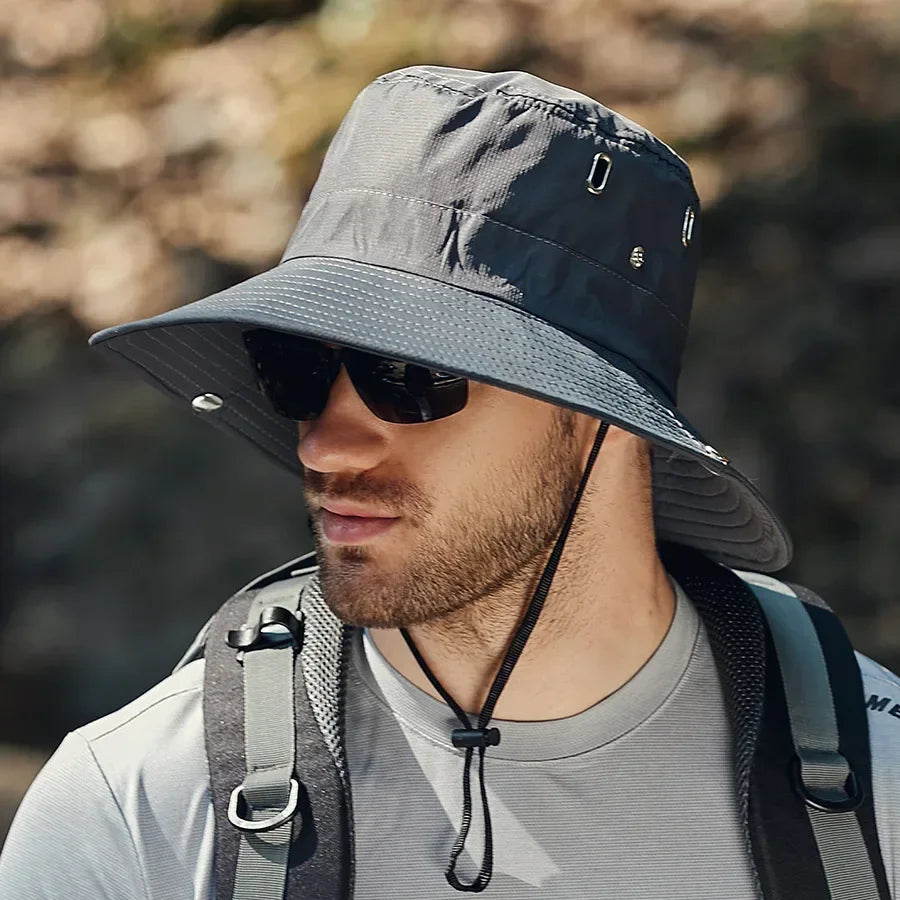Chapeau Randonnée Large Bord – Léger, Respirant & Protection Solaire