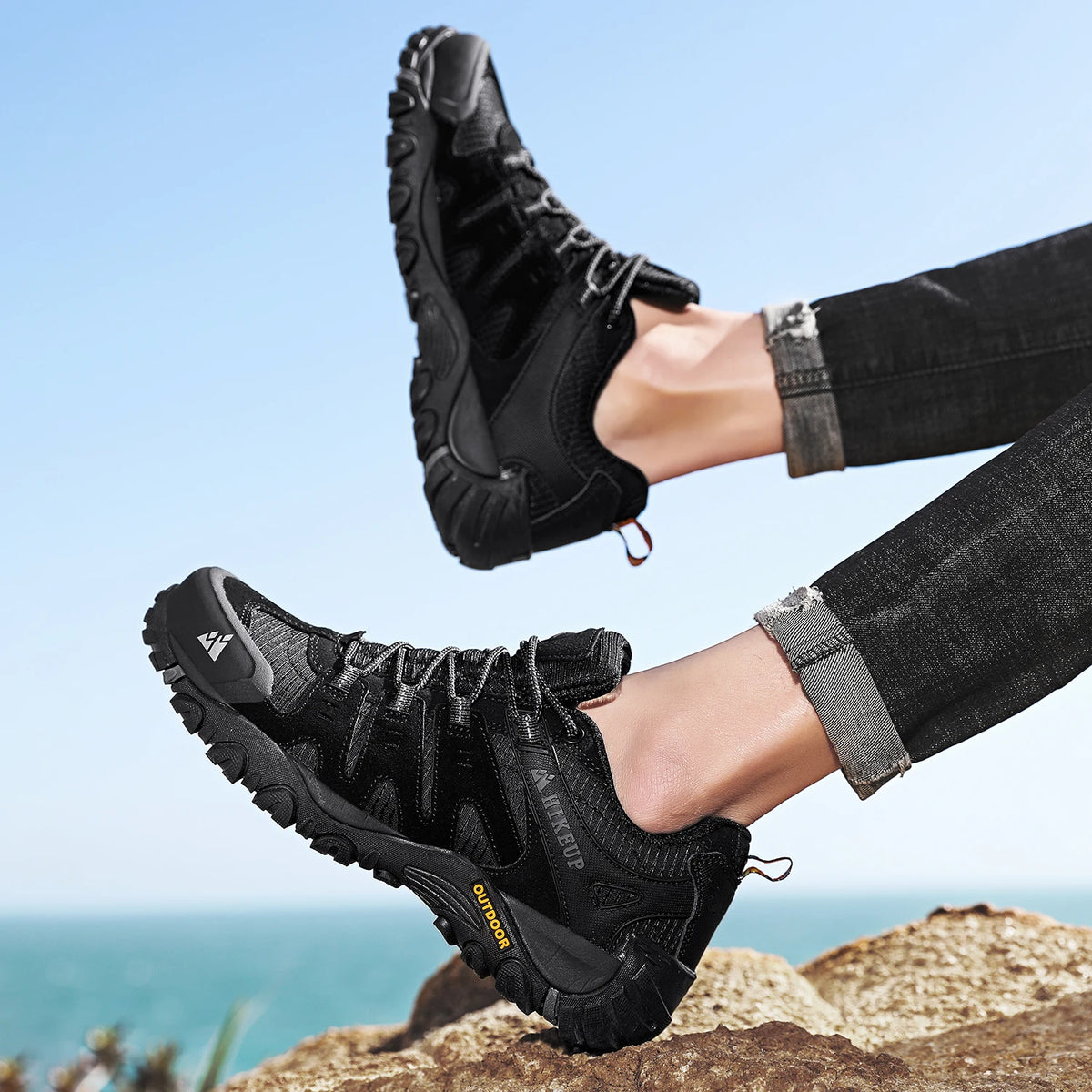 Chaussure Randonnée Homme Basse – Respirantes & Polyvalentes Outdoor - HikeRidge - Esprit Rando