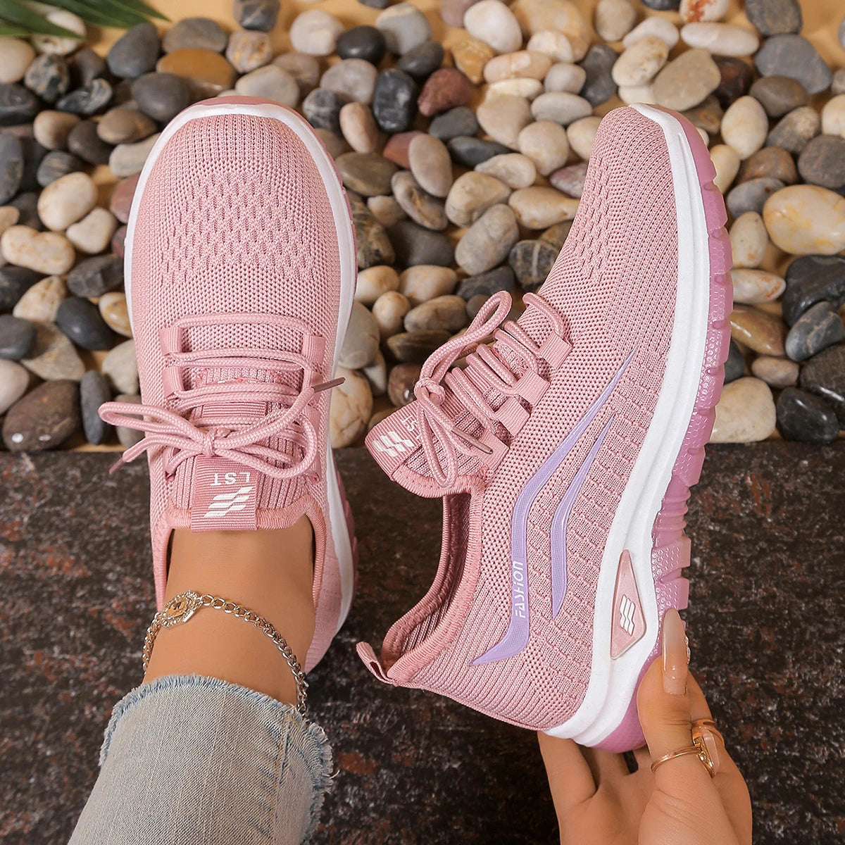 Chaussures de Marche Femme Respirantes – Légères, Confortables & Polyvalentes