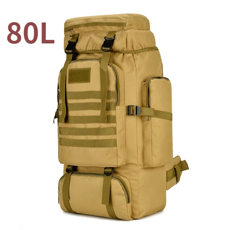 Sac de Randonnée Tactique 80 à 100L Résistant Organisation Militaire - TrekForce 80/100 - Esprit Rando
