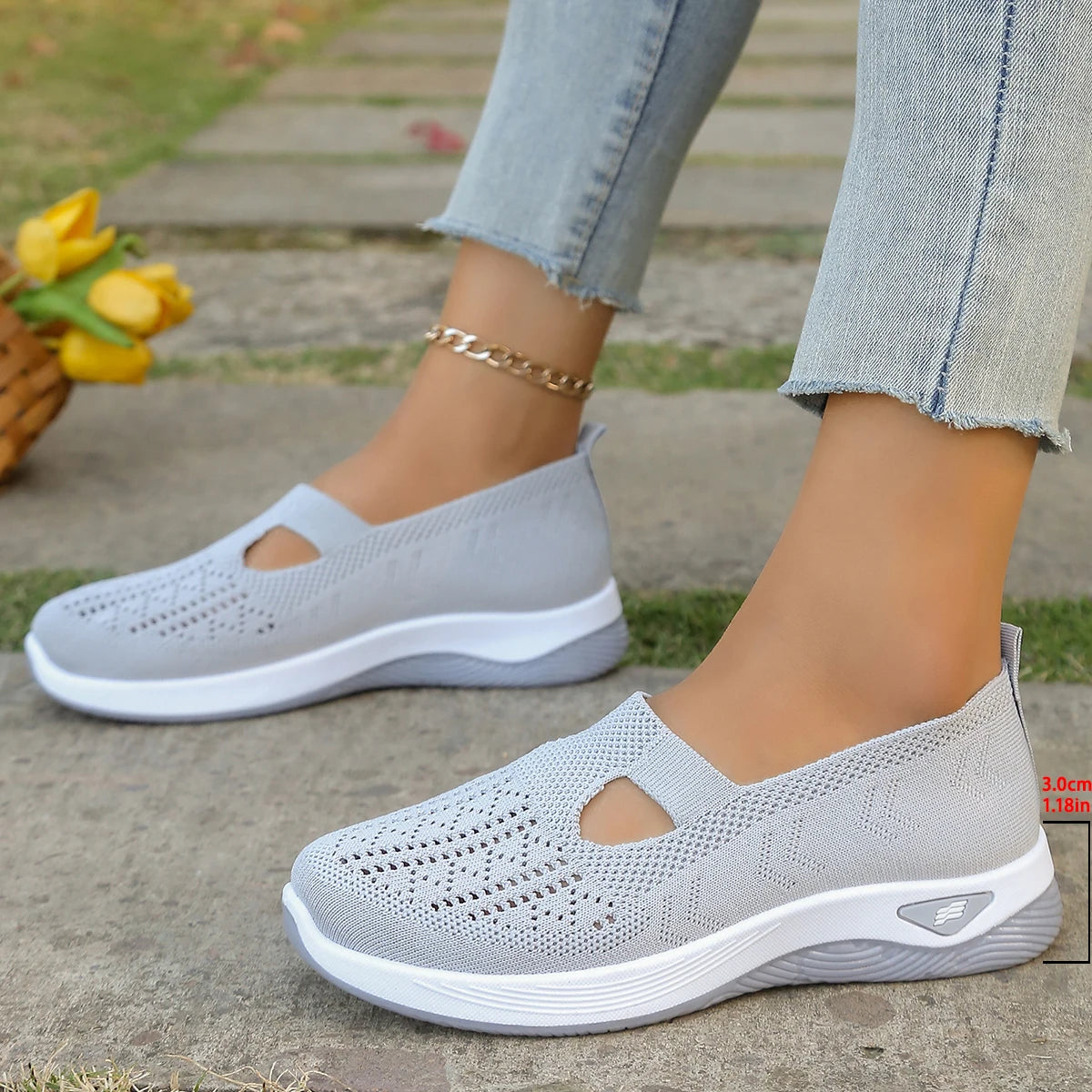 Sandales Randonnée Femme Respirantes – Slip-On Confort & Semelle EVA Légère