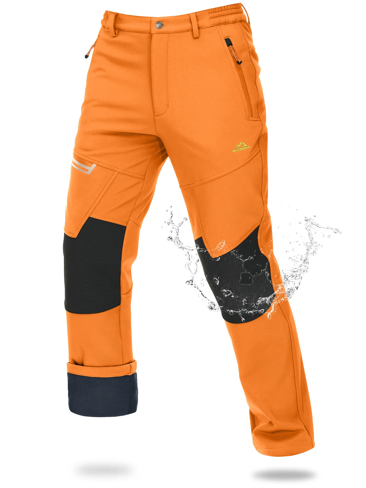 Pantalon Randonnée Homme Softshell Imperméable – Chaleur & Protection Outdoor - ThermoFlex - Esprit Rando