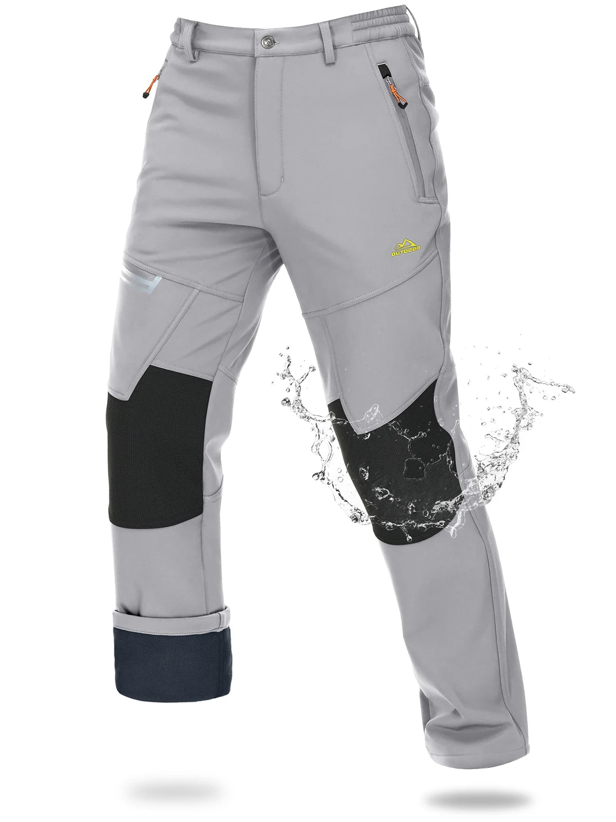 Pantalon Randonnée Homme Softshell Imperméable – Chaleur & Protection Outdoor - ThermoFlex - Esprit Rando