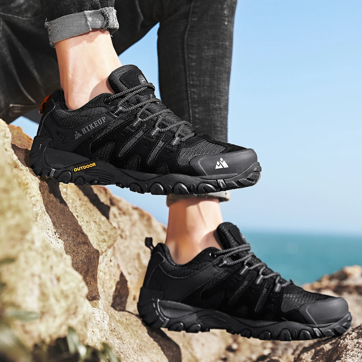 Chaussure Randonnée Homme Basse – Respirantes & Polyvalentes Outdoor - HikeRidge - Esprit Rando