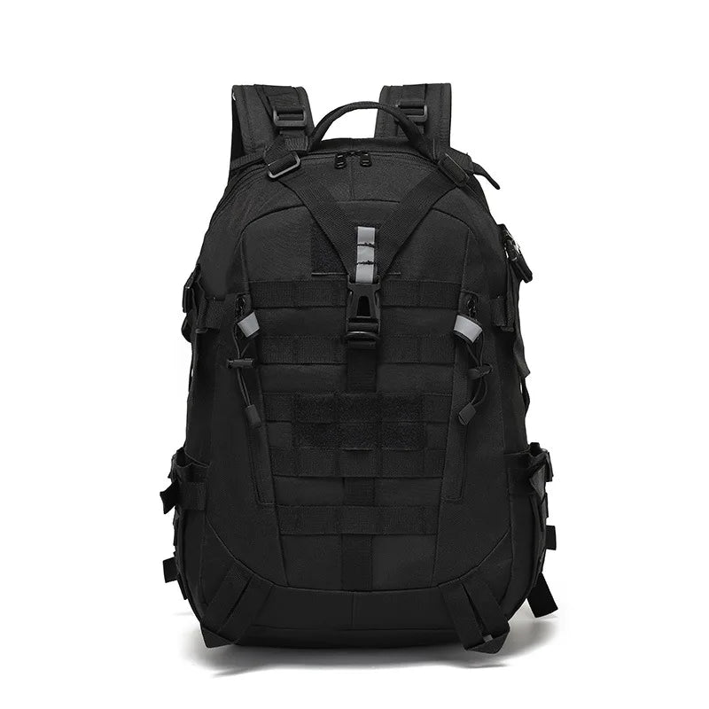 Sac de Randonnée 40L Déperlant - avec Attaches MOLLE & Bande Réfléchissante - TrailGuard 40 - Esprit Rando