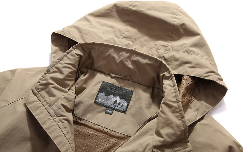 Veste Randonnée Homme Étanche & Respirante à Capuche Amovible - StormEdge - Esprit Rando