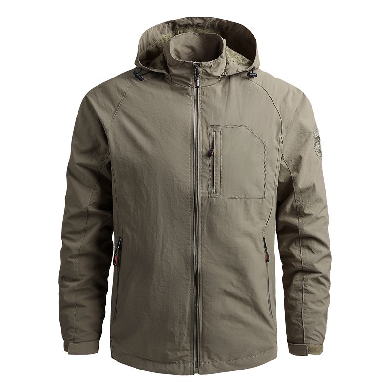 Veste Randonnée Homme Étanche & Respirante à Capuche Amovible - StormEdge, idéale pour le plein air et les conditions humides.
