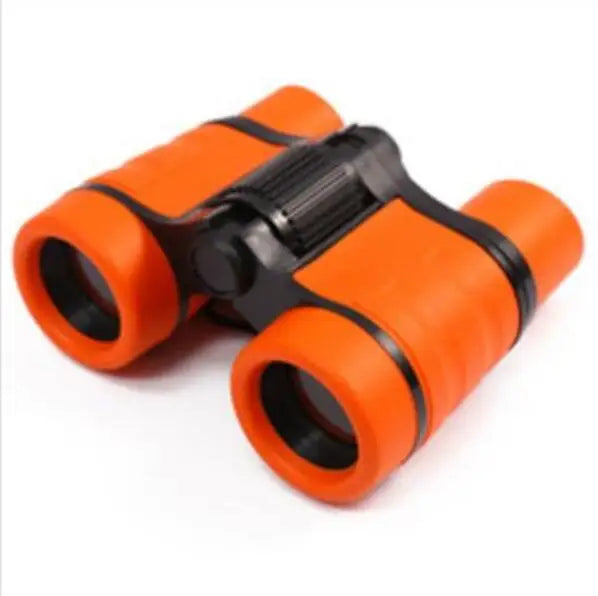 Jumelles randonnée enfant orange usage extérieur
