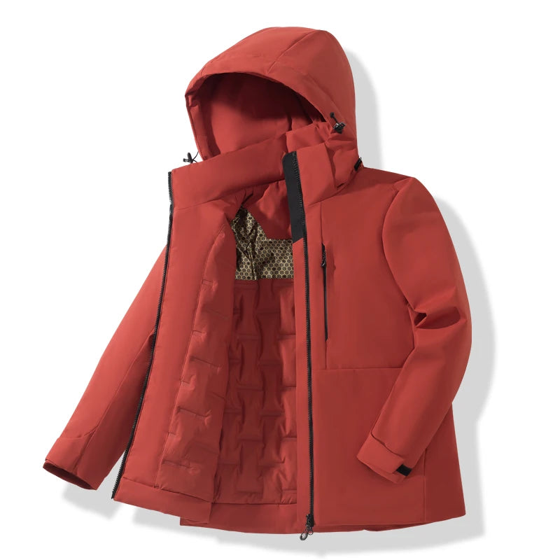Veste Randonnée Homme Hiver Chaude à Protection Renforcée - Thermo Pro - Esprit Rando