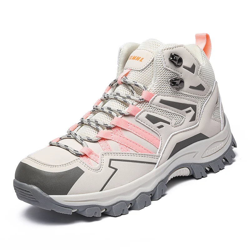 Chaussures Randonnée Femme Confortables - WalkEase Montante - Esprit Rando