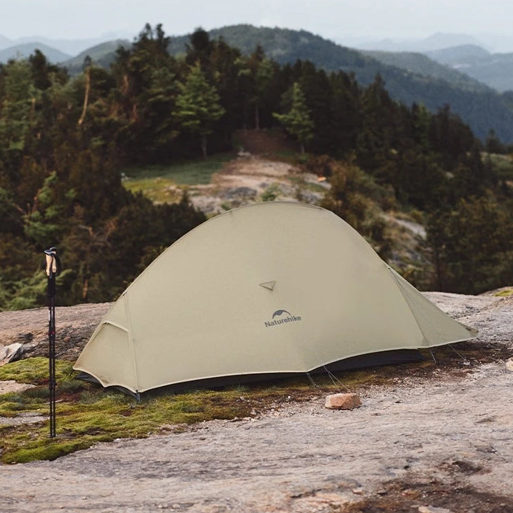 Tente Randonnée Légère 2 Personnes – 4 saisons, double-toit PU, bivouac trekking - VENTURIS CloudUp Pro 2P - Esprit Rando