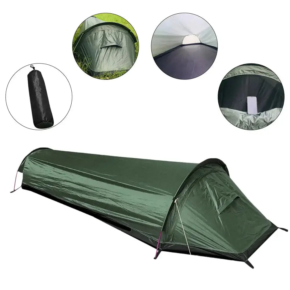 Tente Randonnée 1 Personne Étanche & Ultralégère, pour Bivouac, Trek & Camping Sauvage - SOLOTRAIL - Esprit Rando