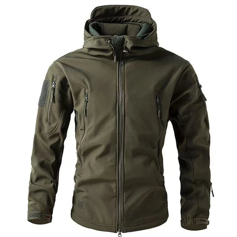 Veste Randonnée Homme Hiver Softshell & Polaire Intégrée - ThermaRidge - Esprit Rando