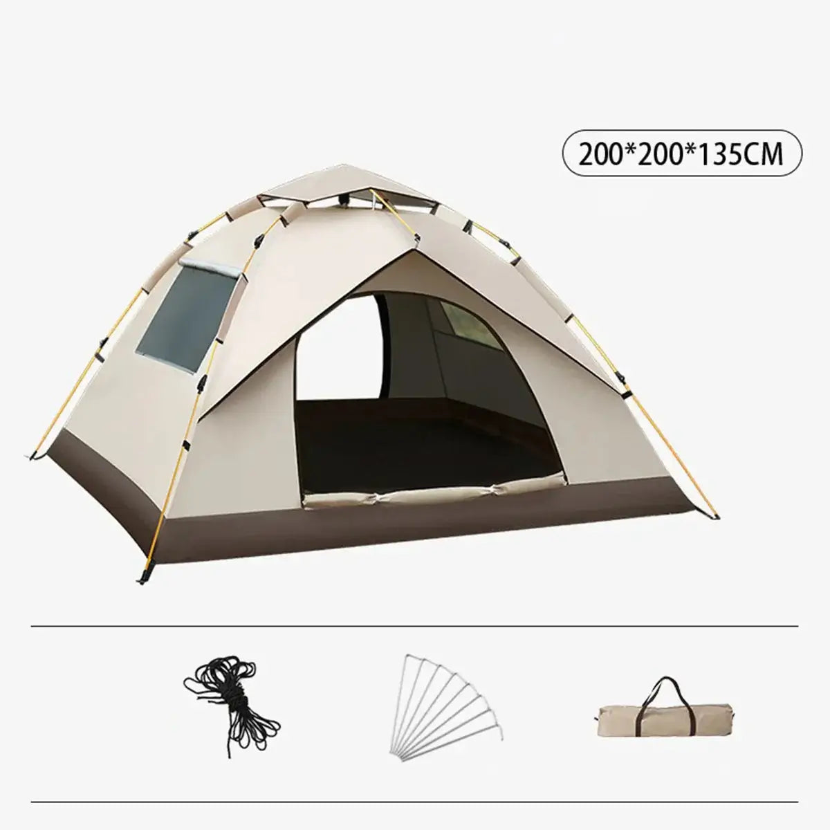 Tente Randonnée Instantanée 3–4 personnes – QUICKSHELTER 3-4P - Esprit Rando