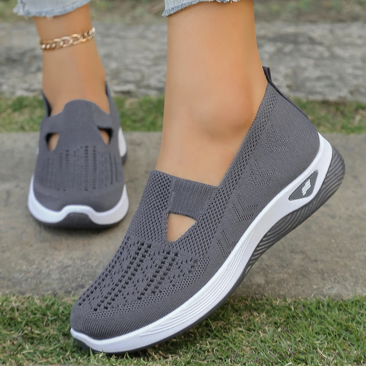 Sandales Randonnée Femme Respirantes – Slip-On Confort & Semelle EVA Légère