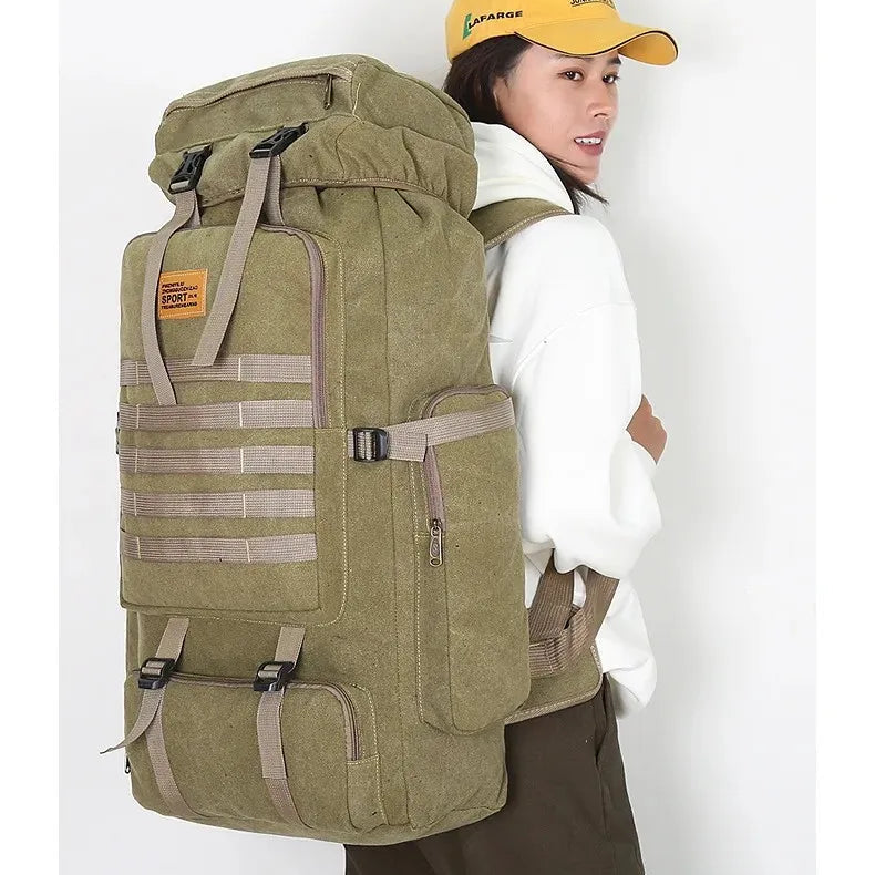 Sac de Randonnée 80L Baroudeur Résistant & Confort - NomadCore 80 - Esprit Rando