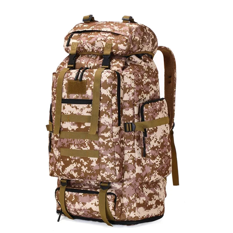 Sac de Randonnée Tactique 80 à 100L Résistant Organisation Militaire - TrekForce 80/100 - Esprit Rando