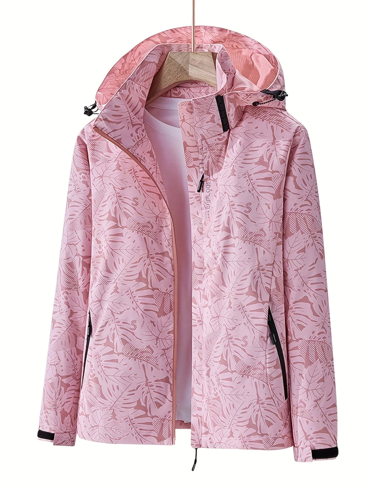 Veste Randonnée Femme Déperlante à Capuche Amovible - EverLeaf - Esprit Rando