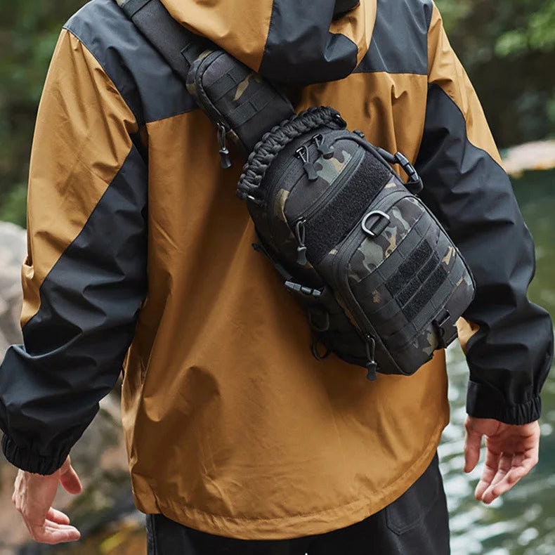 Sacoche Randonnée Tactique MOLLE – Haute Capacité - MollyBag - Esprit Rando