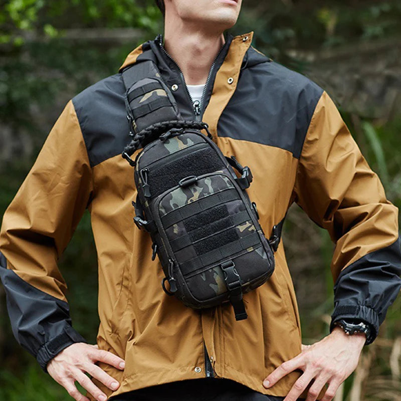 Sacoche Randonnée Tactique MOLLE – Haute Capacité - MollyBag - Esprit Rando