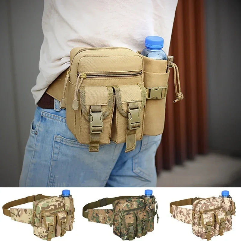 Sacoche Randonnée Tactique 6L – Banane Tactique Déperlante et Légère - TacticFlex - Esprit Rando