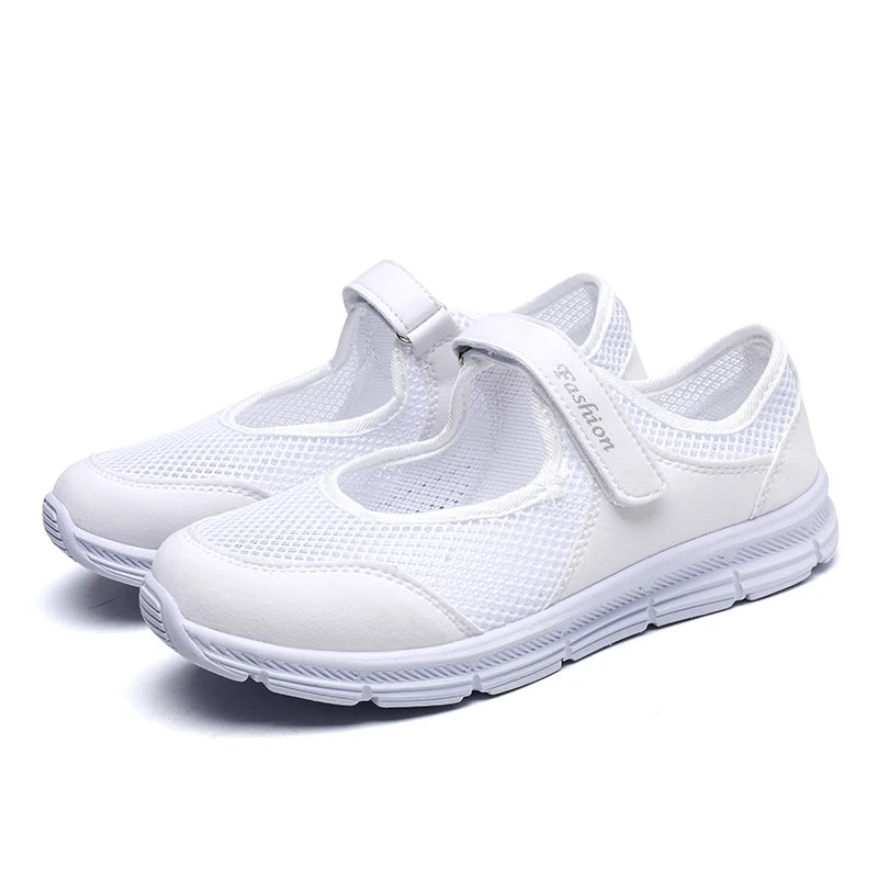Sandales Randonnée Femme Respirantes – Mesh Léger & Fermeture Scratch Confort