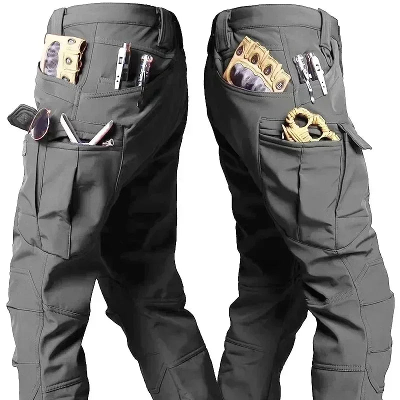 Pantalon Randonnée Homme Tactique – Doublure Polaire Chaude & Tissu Déperlant - CamoTrek - Esprit Rando