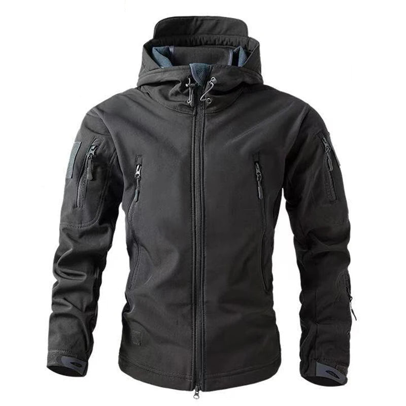 Veste Randonnée Homme Hiver Softshell & Polaire Intégrée - ThermaRidge - Esprit Rando
