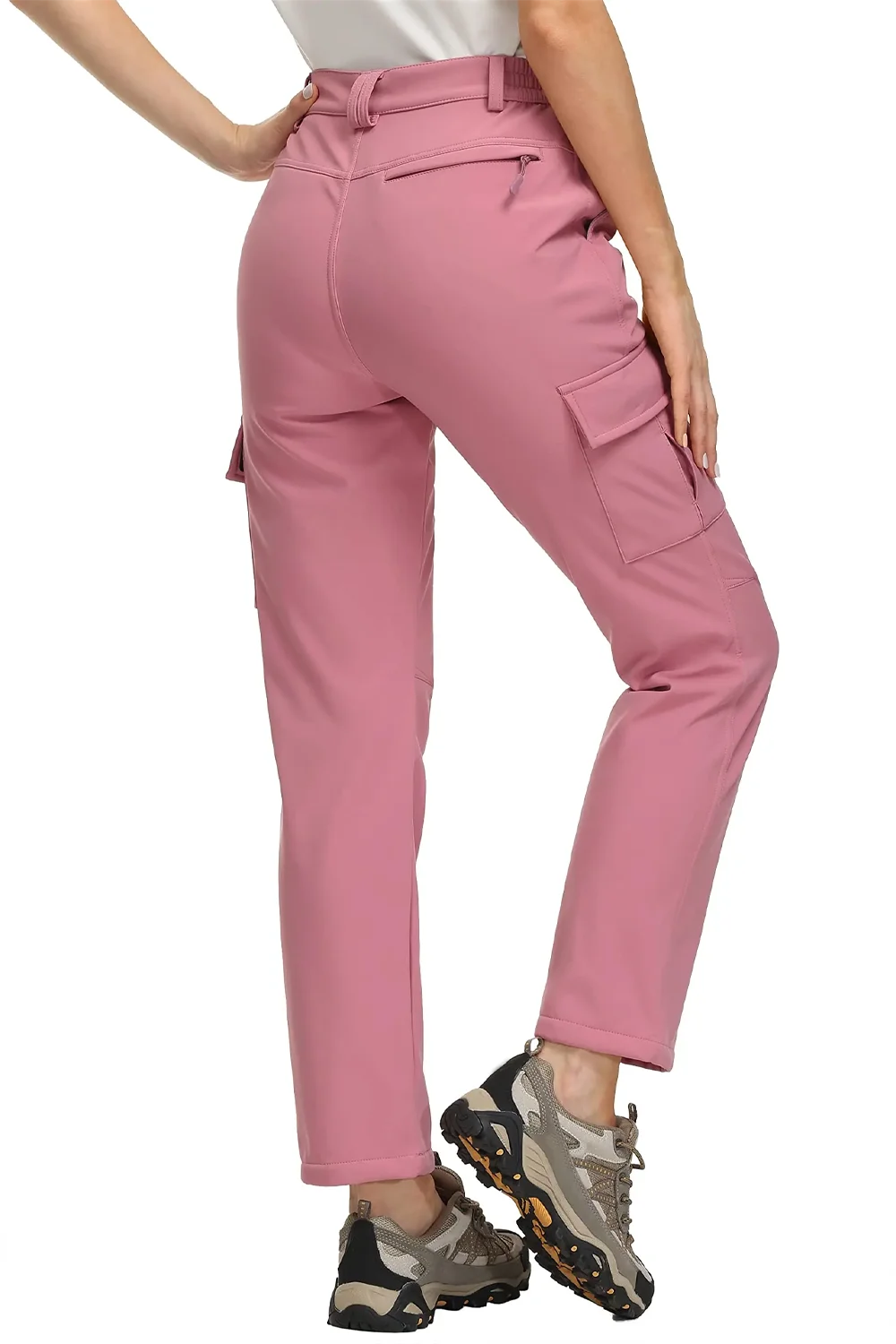 Pantalon Randonnée Femme Hiver Cargo, Chaud, Imperméable & Multi-poches - Cargo Pants - Esprit Rando
