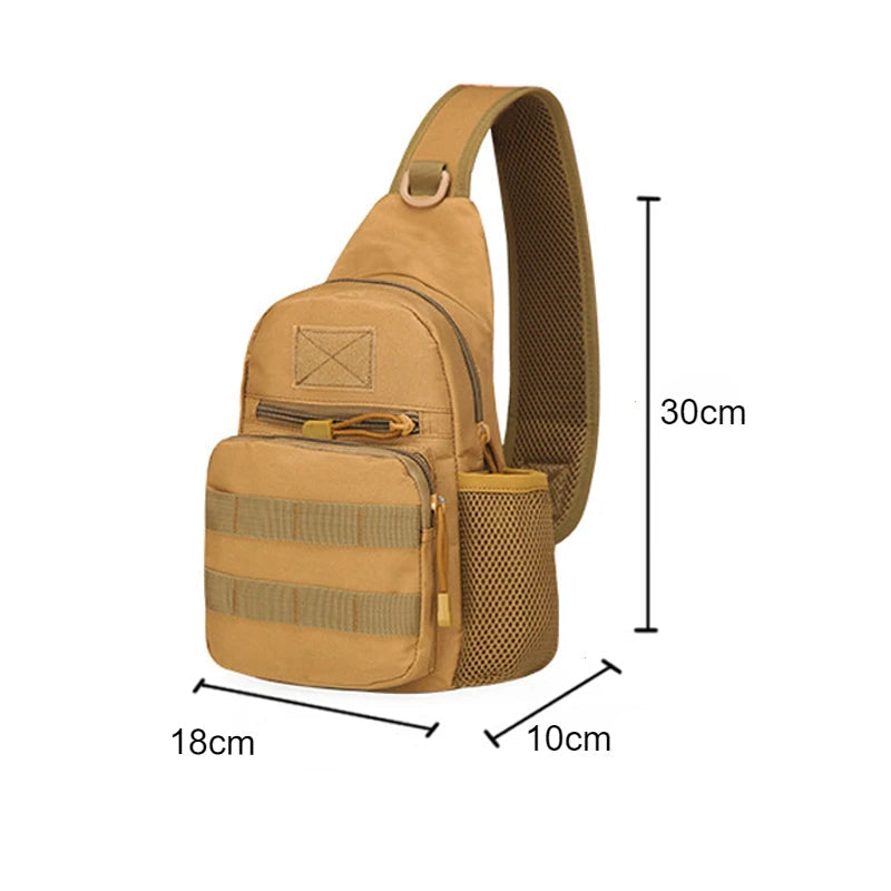 Sacoche Randonnée Tactique Unisexe 20L Étanche & Compacte - MolleTrail - Esprit Rando
